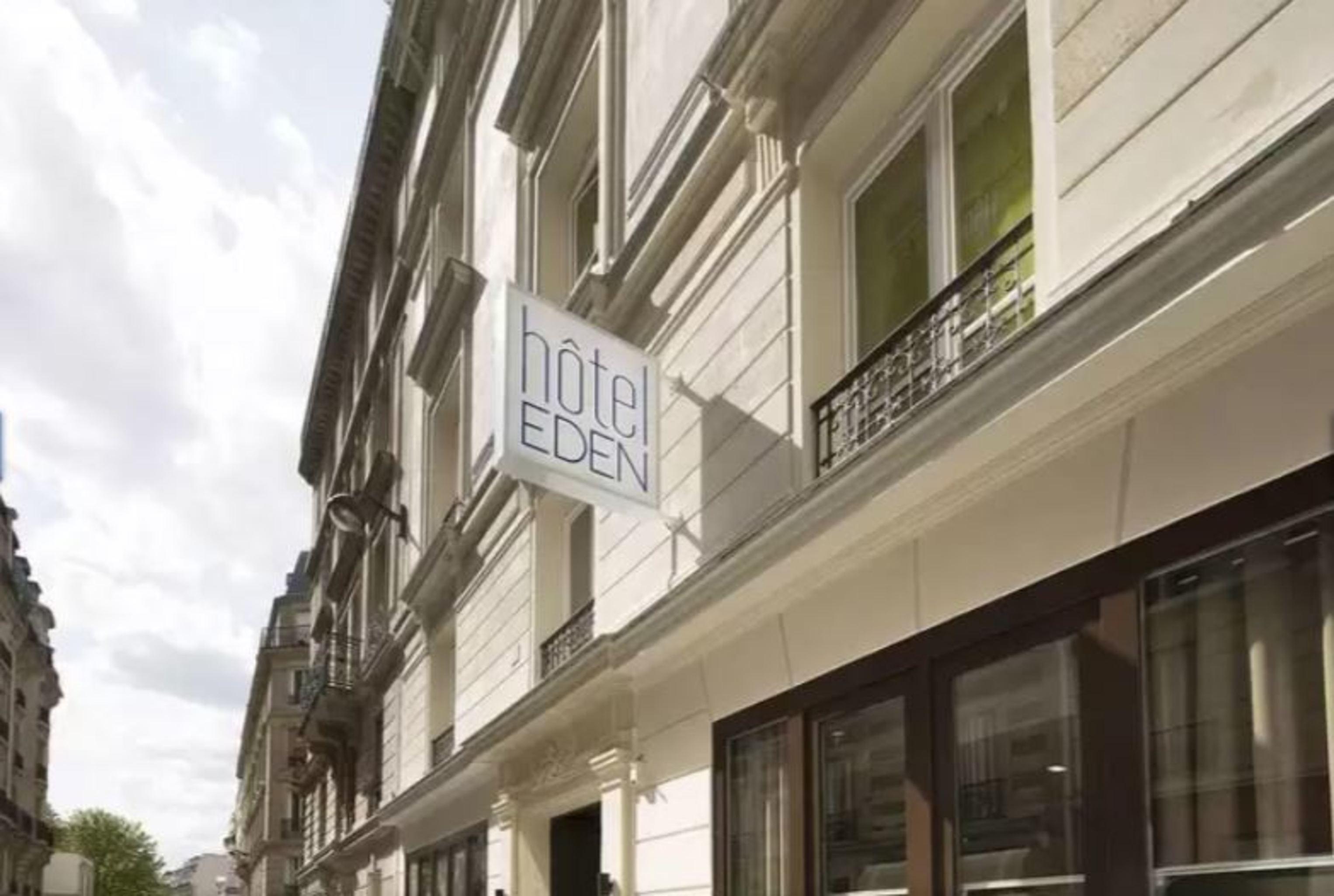 Hotel Eden Paris Bagian luar foto