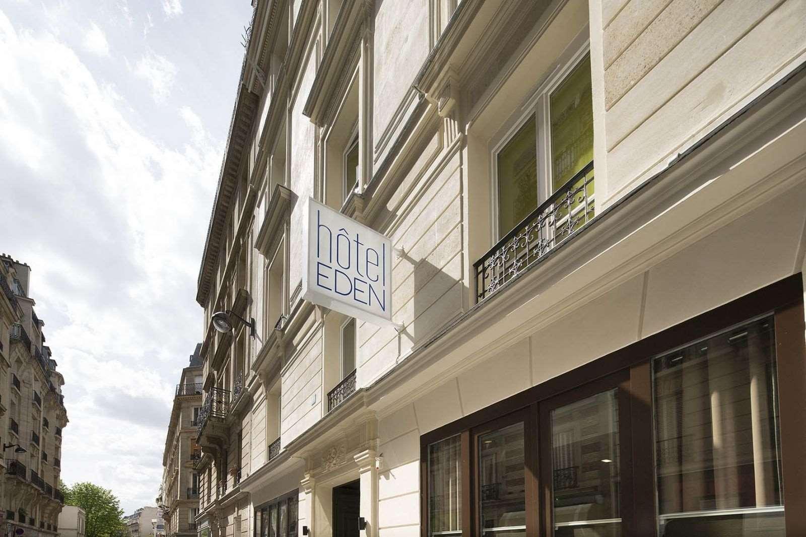 Hotel Eden Paris Bagian luar foto